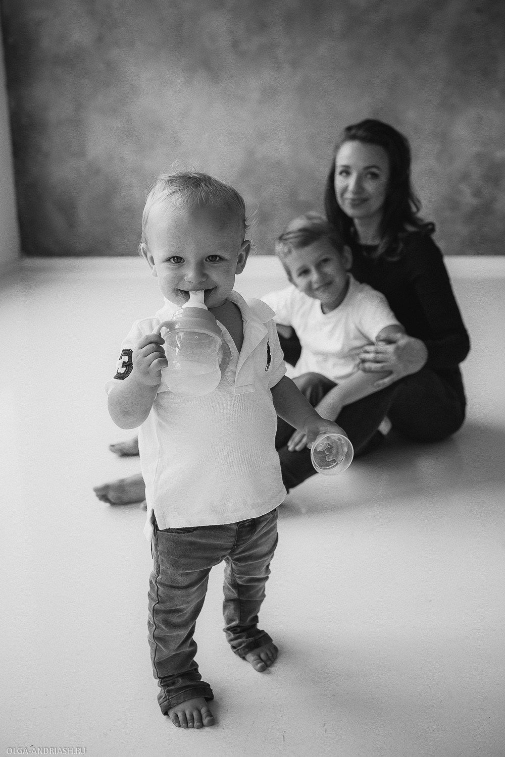 Семейная в студии. Семейный, портретный и свадебный фотограф в Санкт-Петербурге и Москве