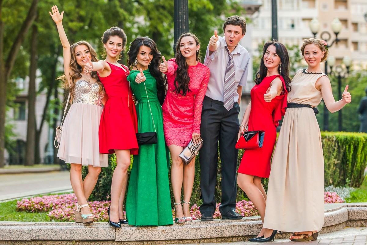 Выпускные. Фотограф Александр Ямпольский