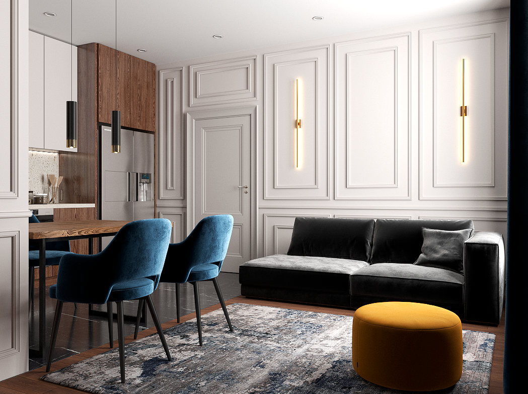 ЖК ЧЕРНАЯ РЕЧКА. Lebedeva design