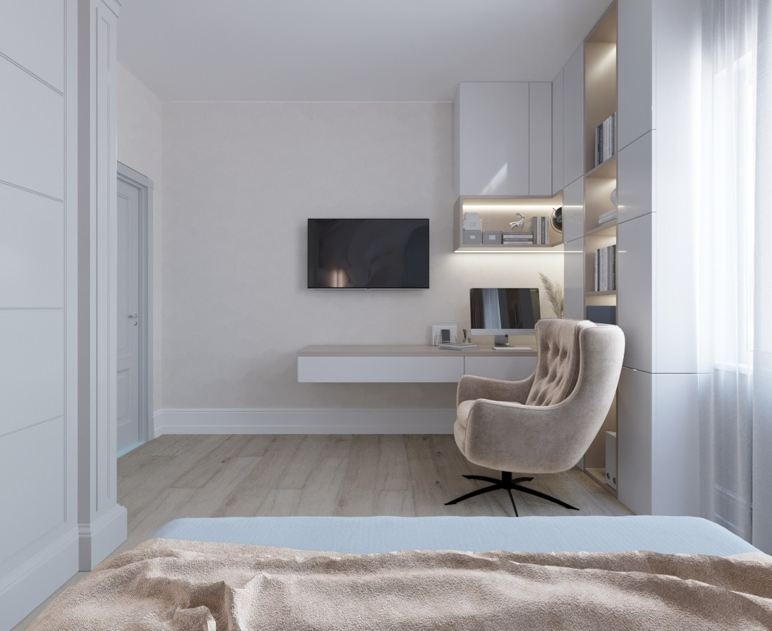 Гостевая спальня. Arrogant Arch