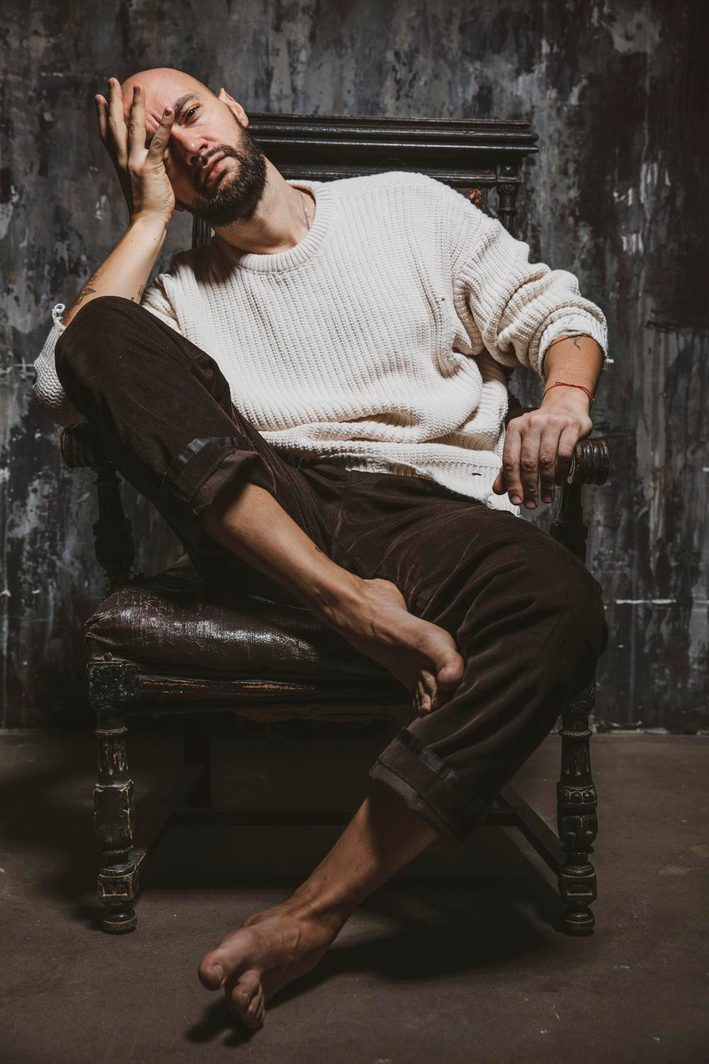 МУЖЧИНЫ. Female and male photographer Katya Hans in Moscow