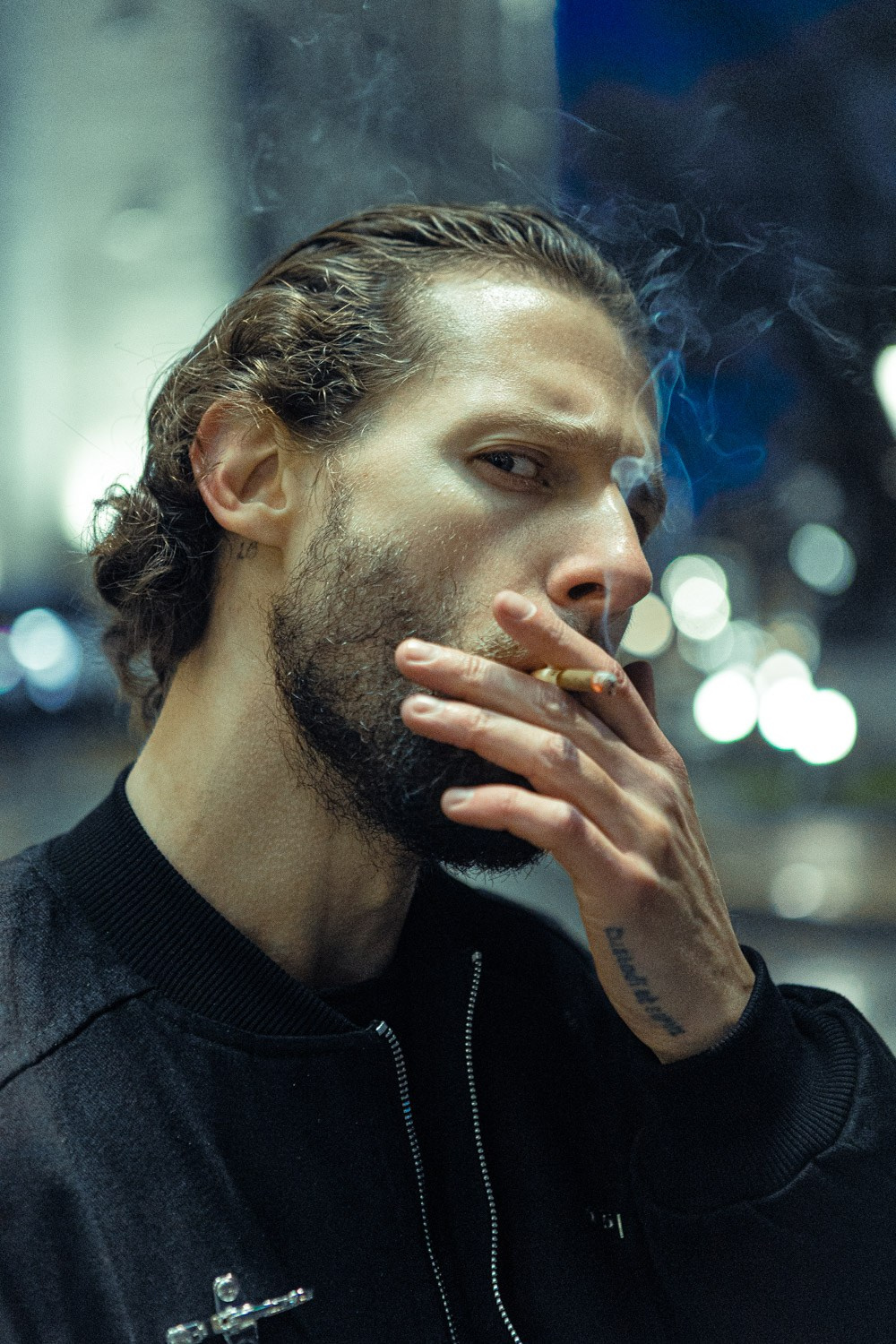 Мужская уличная фотосессия. Фотограф Москва арт- ню, портрет, fine art