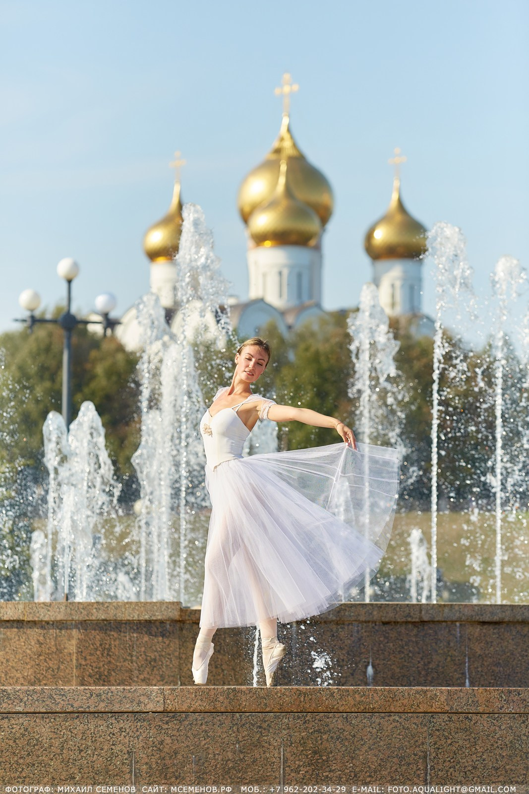 Фотосессия для балерин «Театр балета» Ярославль, Михаил Семенов