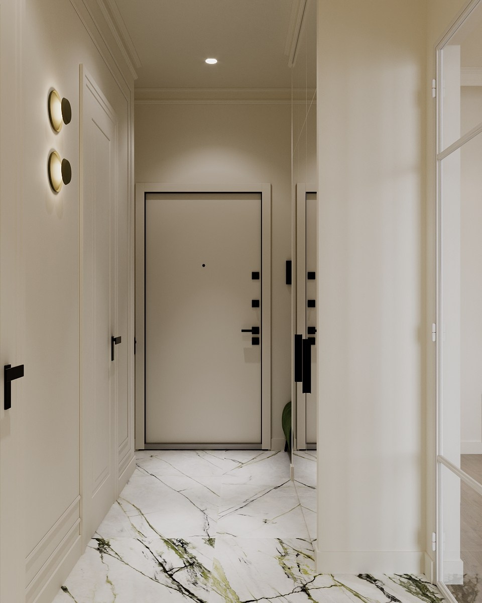 Прихожая. Визуализатор Векшина Елена