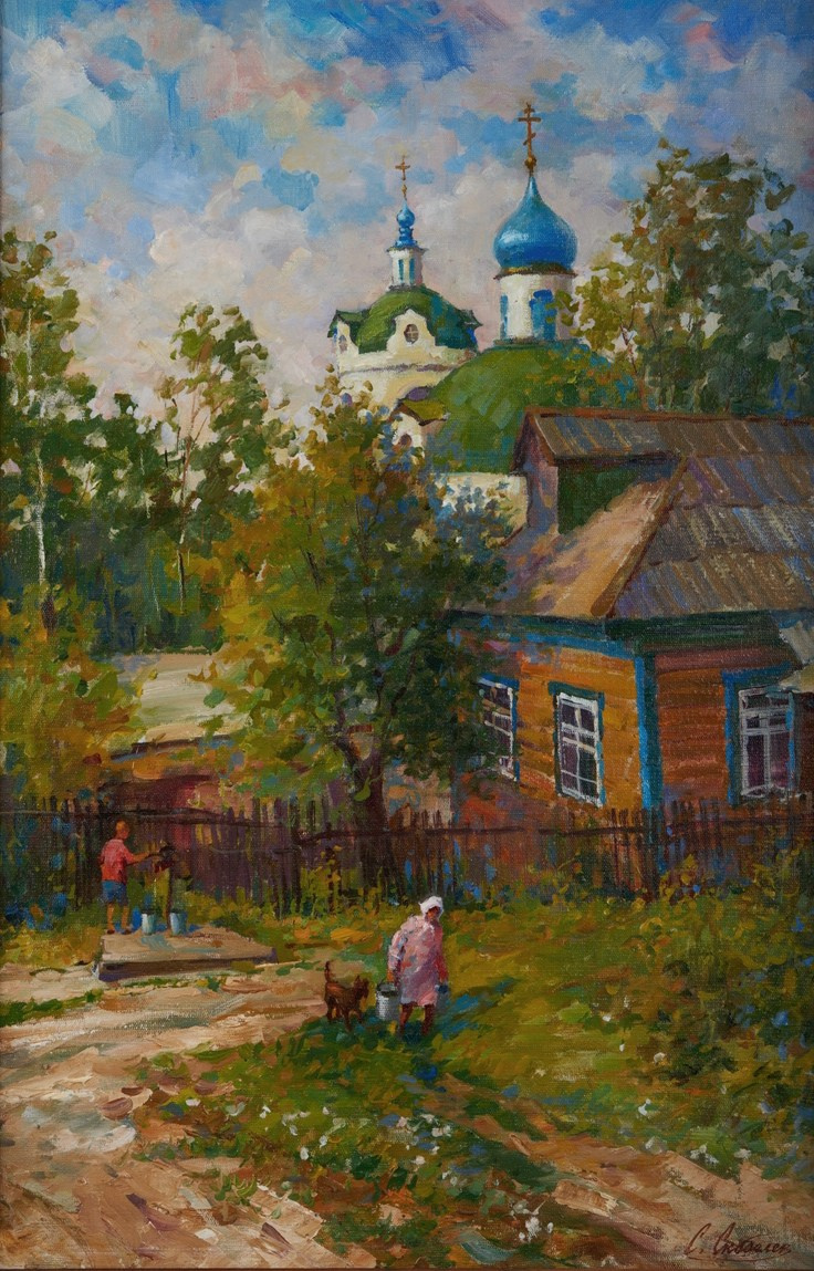 Ермолино. Холст, масло