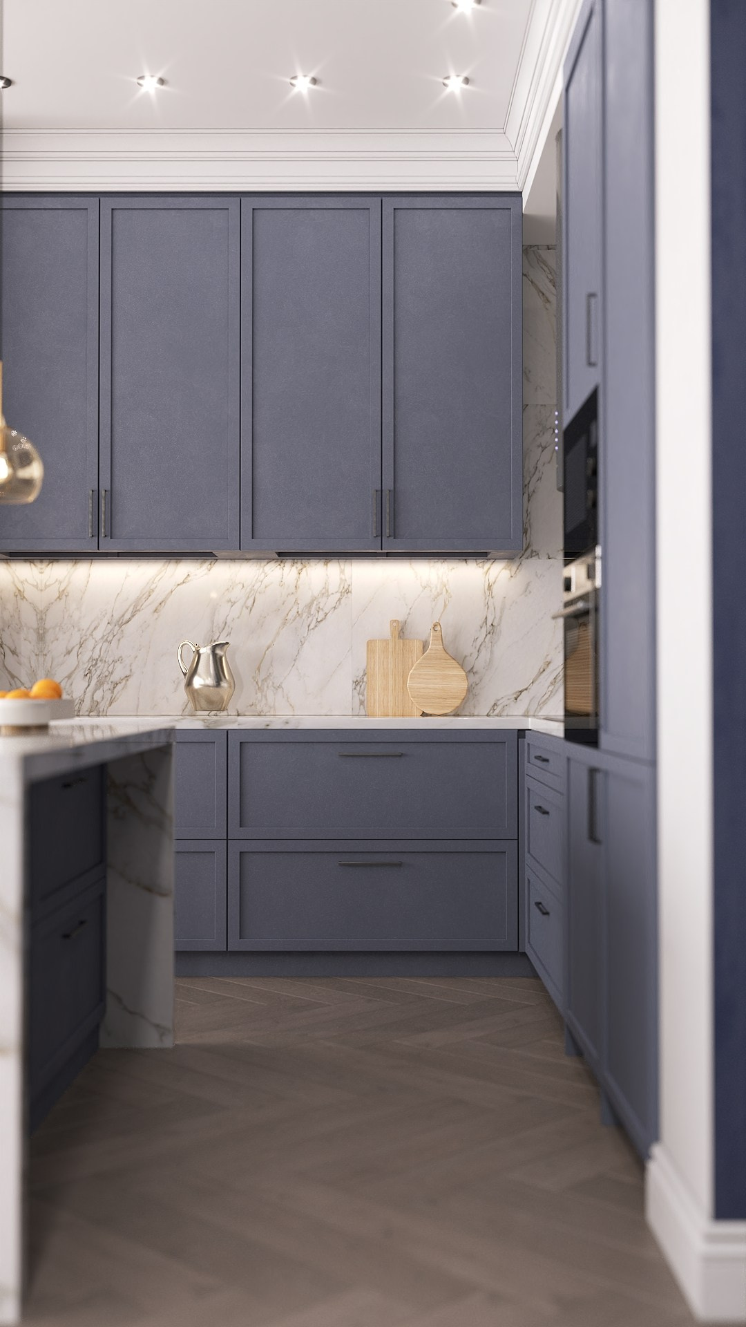 Лесной остров 160 м². БК студия дизайна интерьера