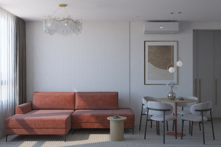 ЖК Level Селигерская. Дизайн интерьера в Москве: уютные планировки и стильные цветовые решения от Гегани Амирян