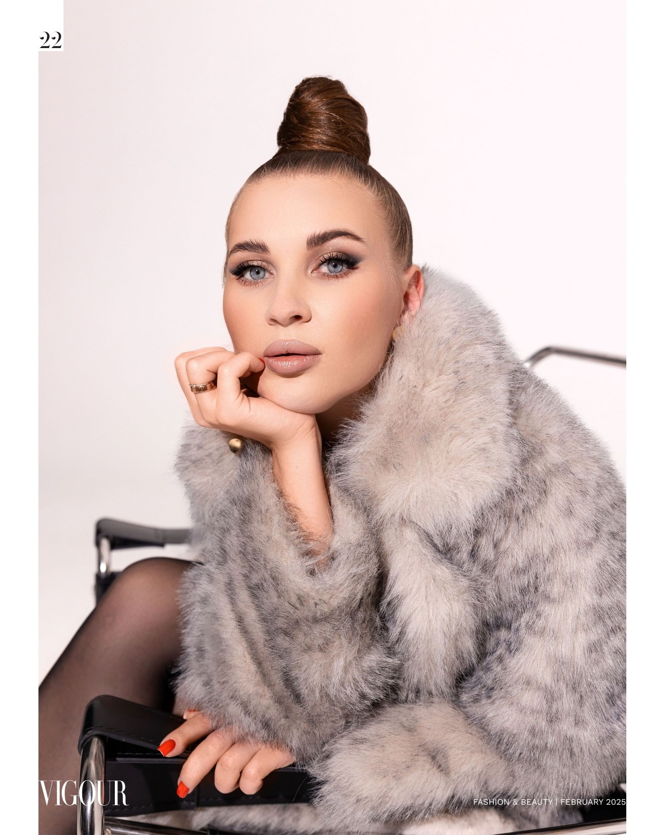 Публикация в журнале Vigour, февраль2025. Катерина Растокина фотограф в Санкт-Петербурге