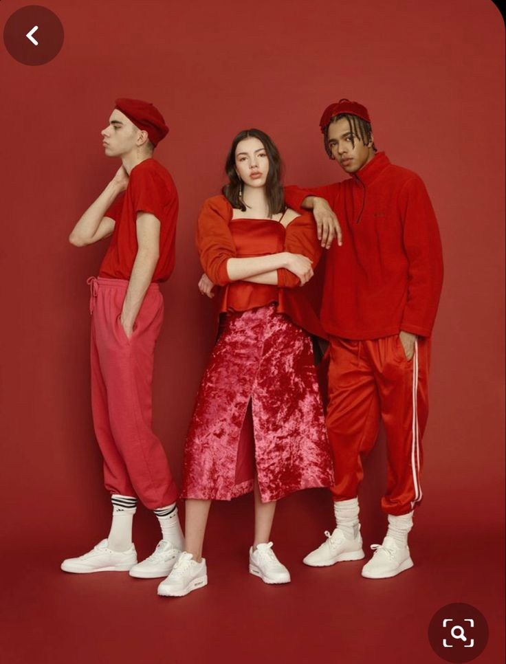 Рефы для групповых фото в студии