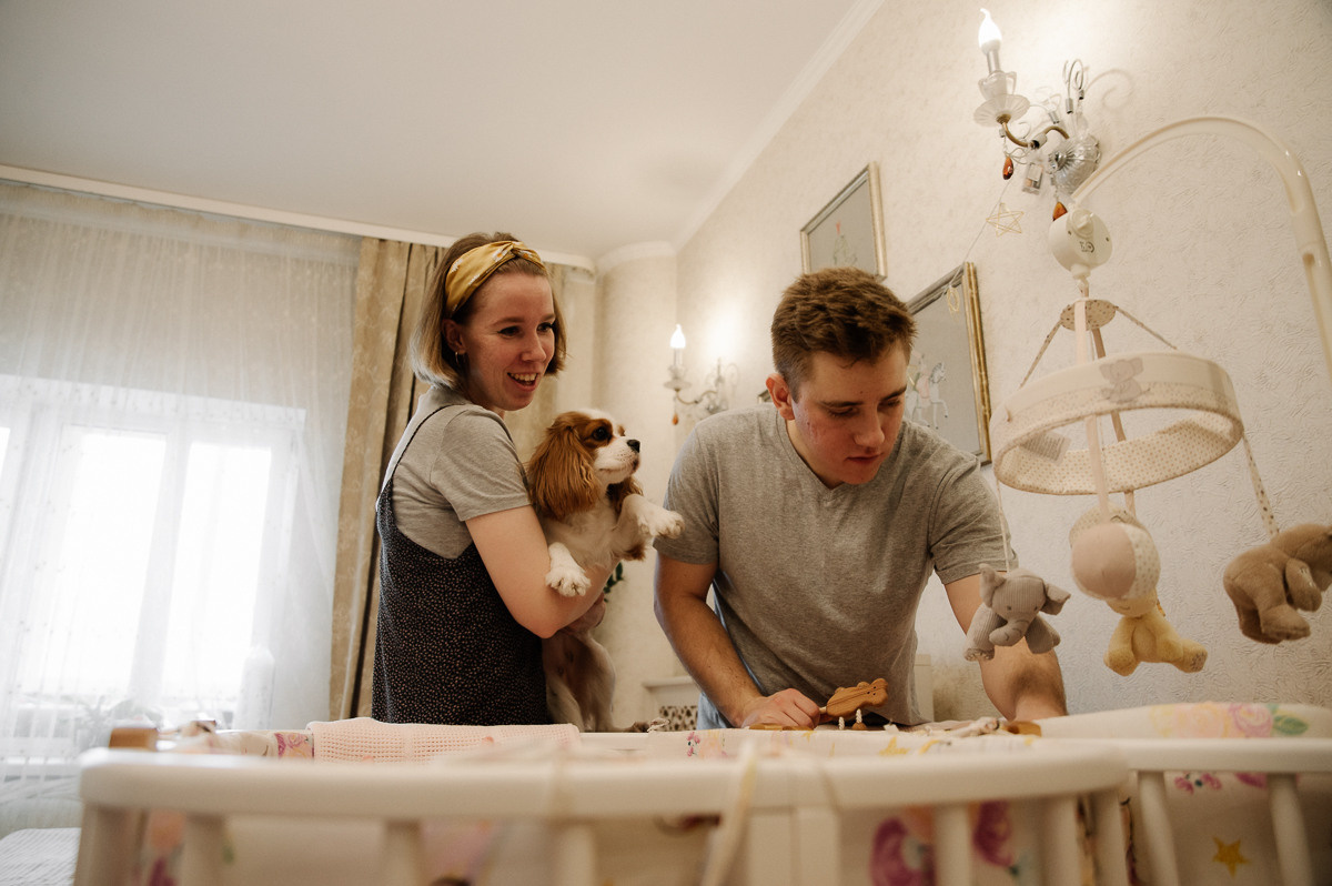 Домашняя съемка (семейная). Семейный фотограф Тюмень