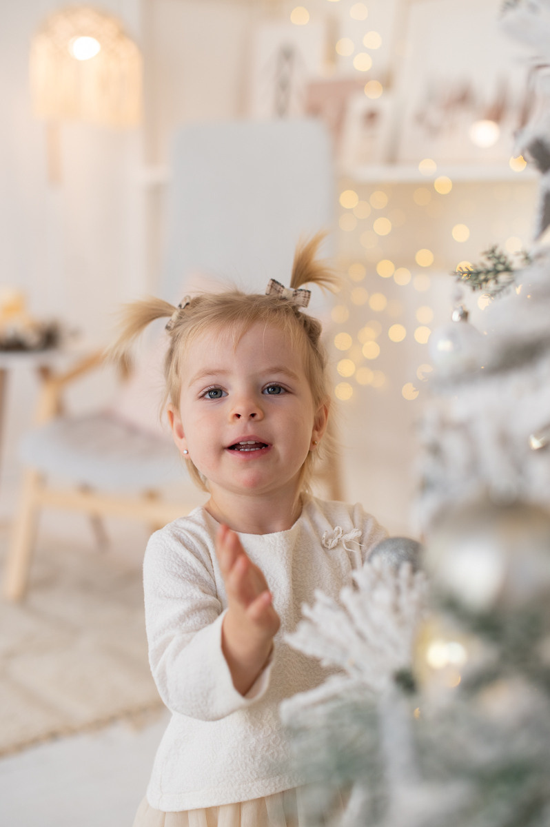 Новогодняя фотосессия (студия). Семейный фотограф Тюмень