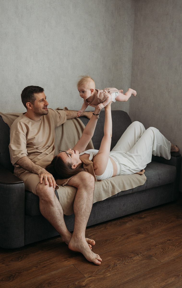 Домашняя съемка. Семейный фотограф Тюмень