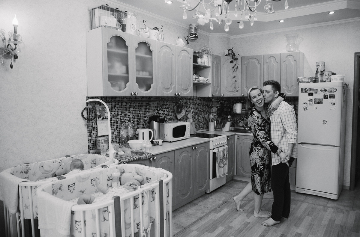 Домашняя съемка (семейная). Семейный фотограф Тюмень