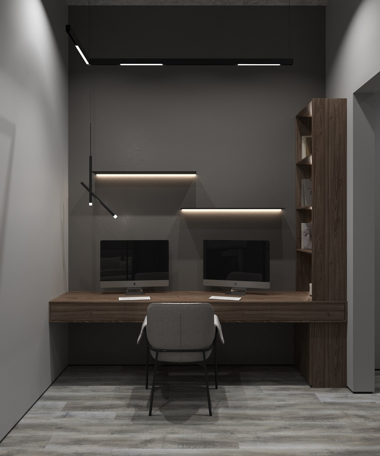 Квартира 52 кв. м. ЖК Пулковский. Annything design