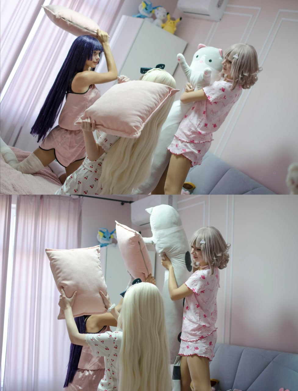 Чиаки - https://t.me/milii_kim    Соня - https://t.me/lady_allice   Микан - https://t.me/chokowww
