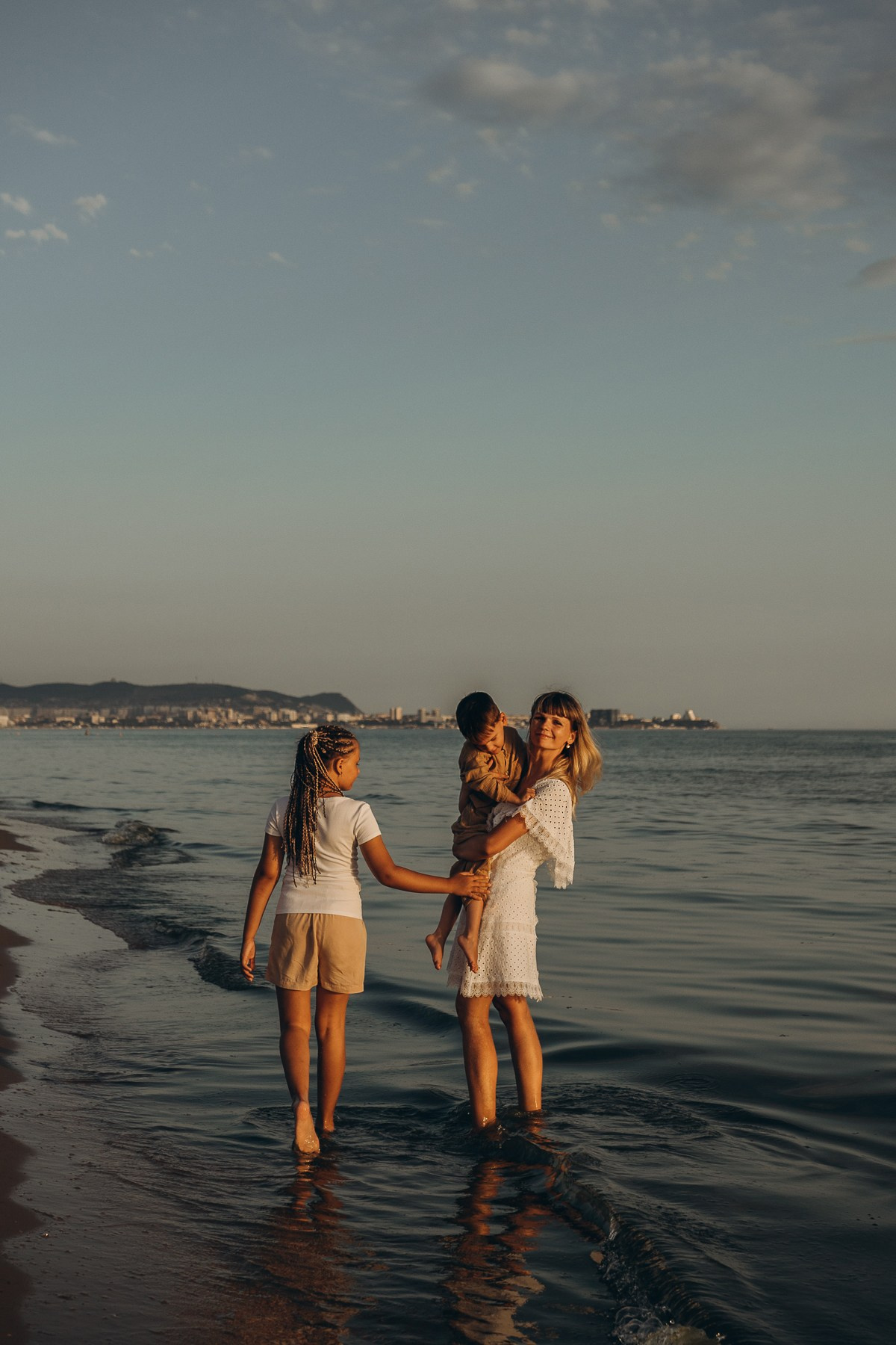 Наташа, Степан, Вика и Максим — на память о синем море и теплом песке. Семейный фотограф Новороссийск, Анапа, Геленджик — Юлия Давыдова