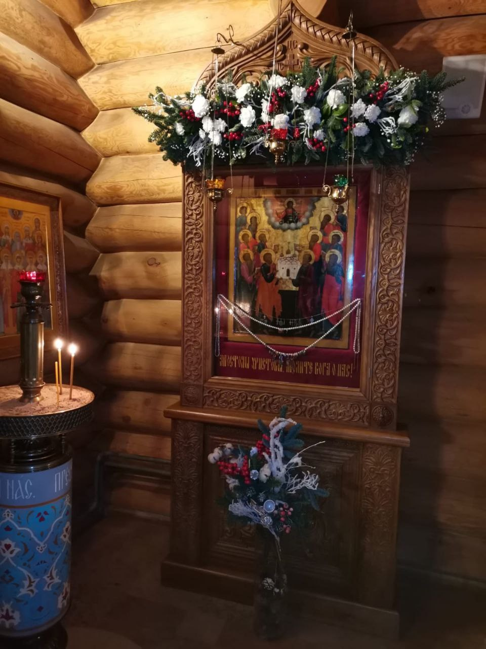 Благо украшение иконы 12 Апостолов