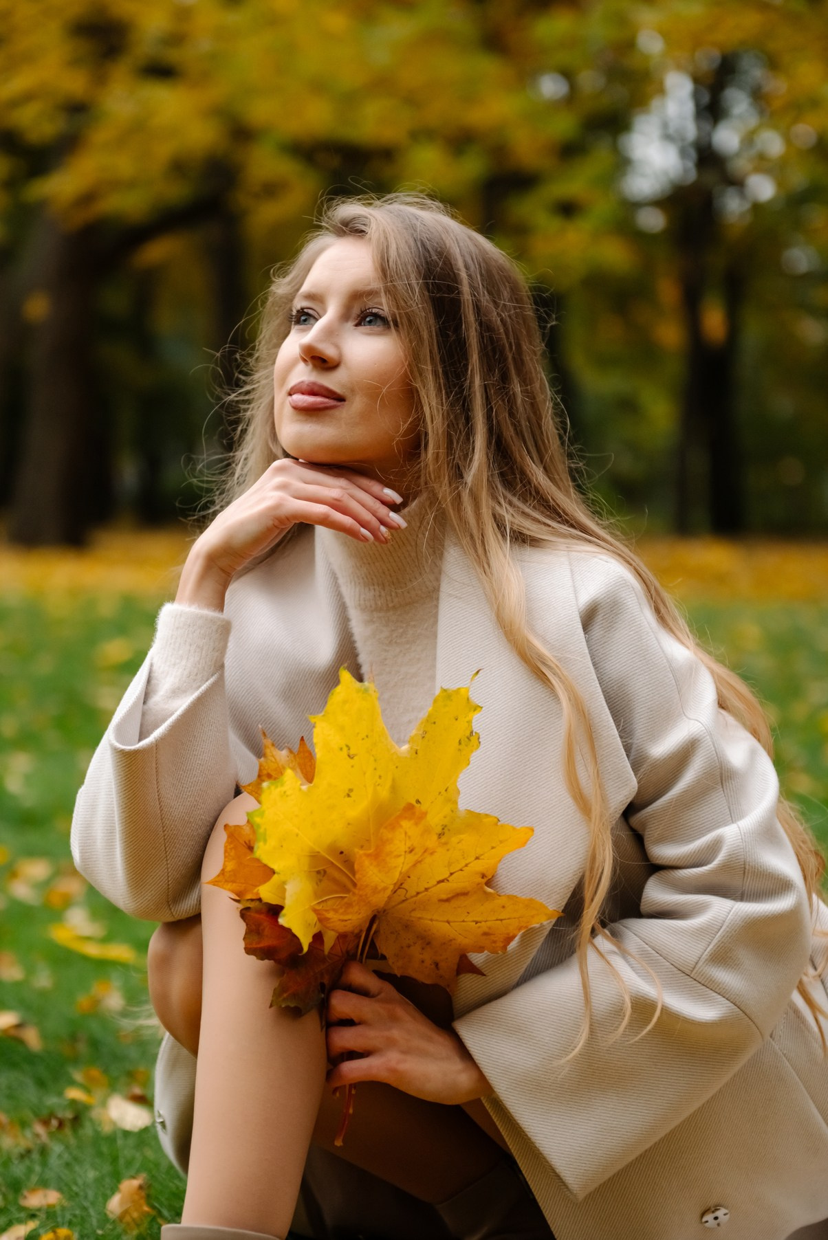 Осенняя фотосессия в Питере в Михайловском саду. Свадебный и сеейный фотограф в Санкт-Петербурге Елена Худякова