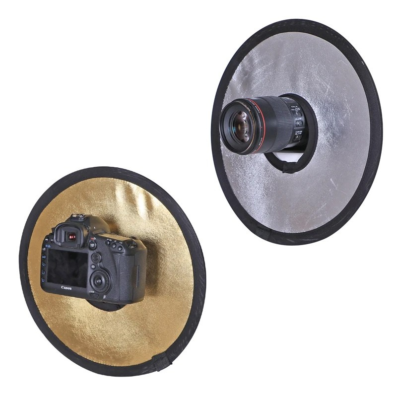 Отражатель на объектив камеры 2 в 1 (30 см)