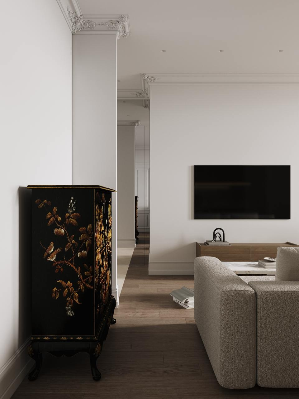 ЖK Настоящее — 80 м². КОМНАТА АИСТА дизайн-бюро | AIST ROOM design bureau