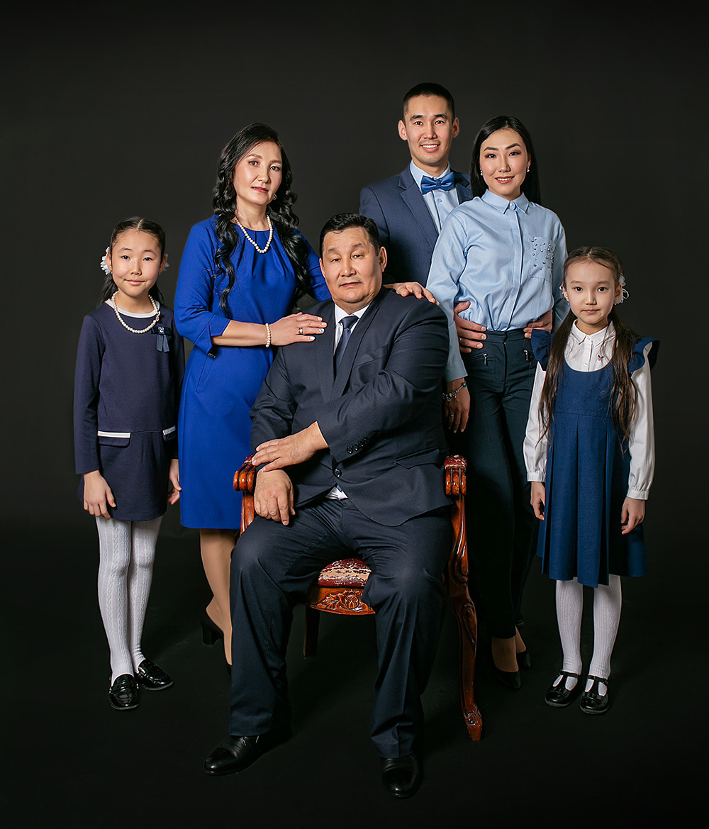 Семейное фото. Фотограф Надежда Куин, Якутск