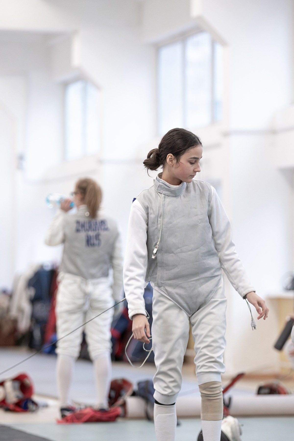 Первенство Москвы по фехтованию на рапирах. Спортивный фотограф Алексей Соломин