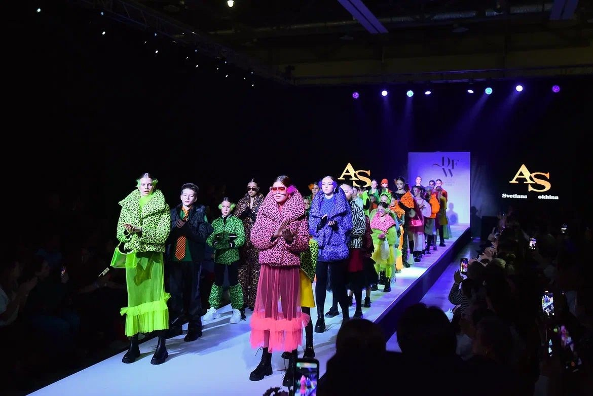 FASHION WEEK 2023-2024 BRAND SVETLANA ANOKHINA. Модельная студия MIA Models