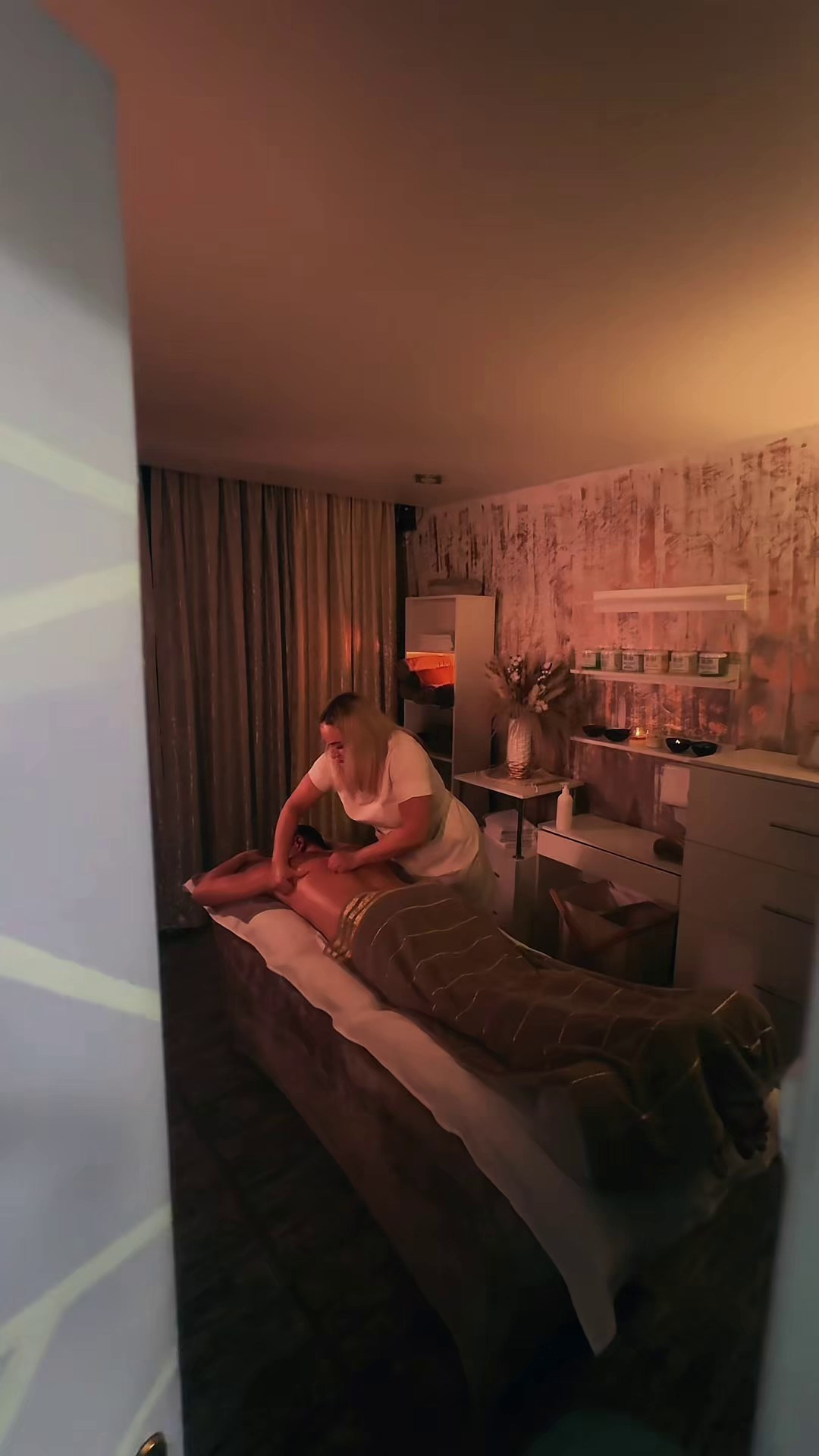 Контент-съемка для массажного салона