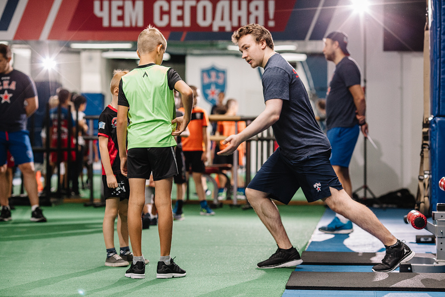 Хоккейный город СКА. Детский летний лагерь. Фотограф Михаил Ряховский