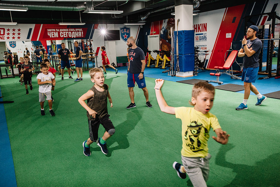 Хоккейный город СКА. Детский летний лагерь. Фотограф Михаил Ряховский