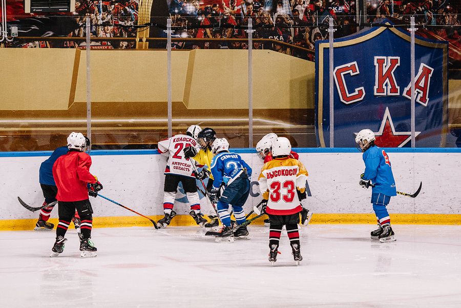 Хоккейный город СКА. Детский летний лагерь. Фотограф Михаил Ряховский