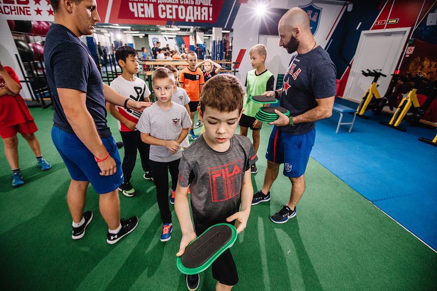 Хоккейный город СКА. Детский летний лагерь. Фотограф Михаил Ряховский