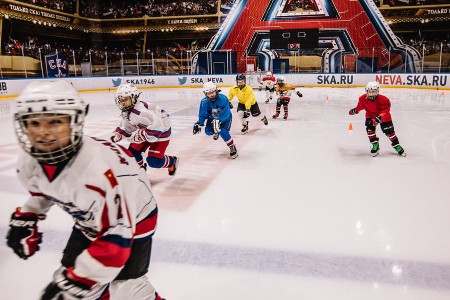 Хоккейный город СКА. Детский летний лагерь. Фотограф Михаил Ряховский