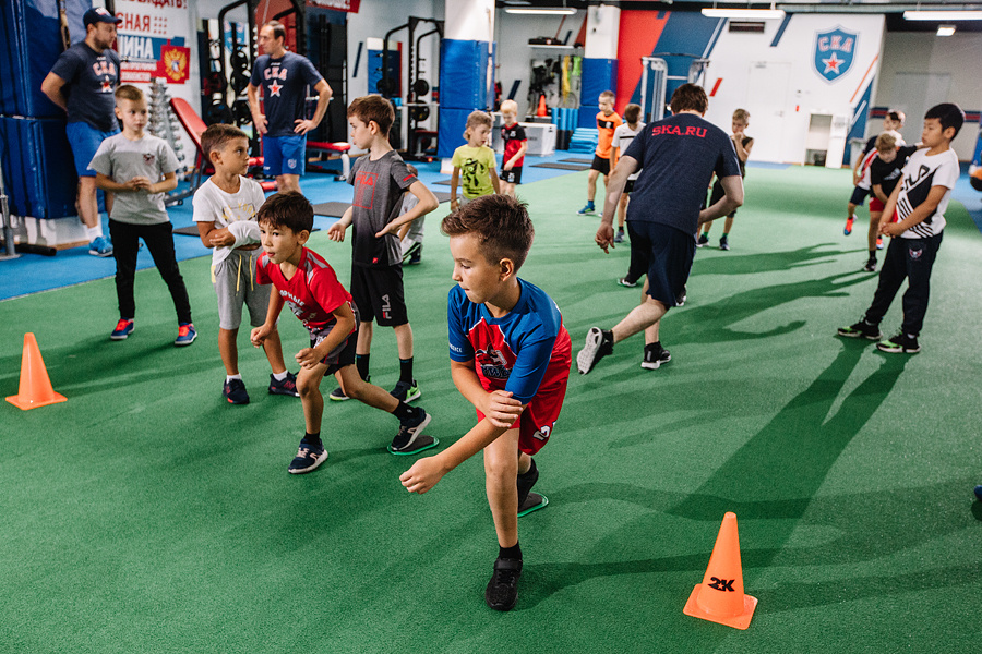 Хоккейный город СКА. Детский летний лагерь. Фотограф Михаил Ряховский