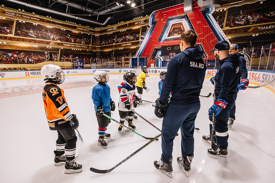 Хоккейный город СКА. Детский летний лагерь. Фотограф Михаил Ряховский