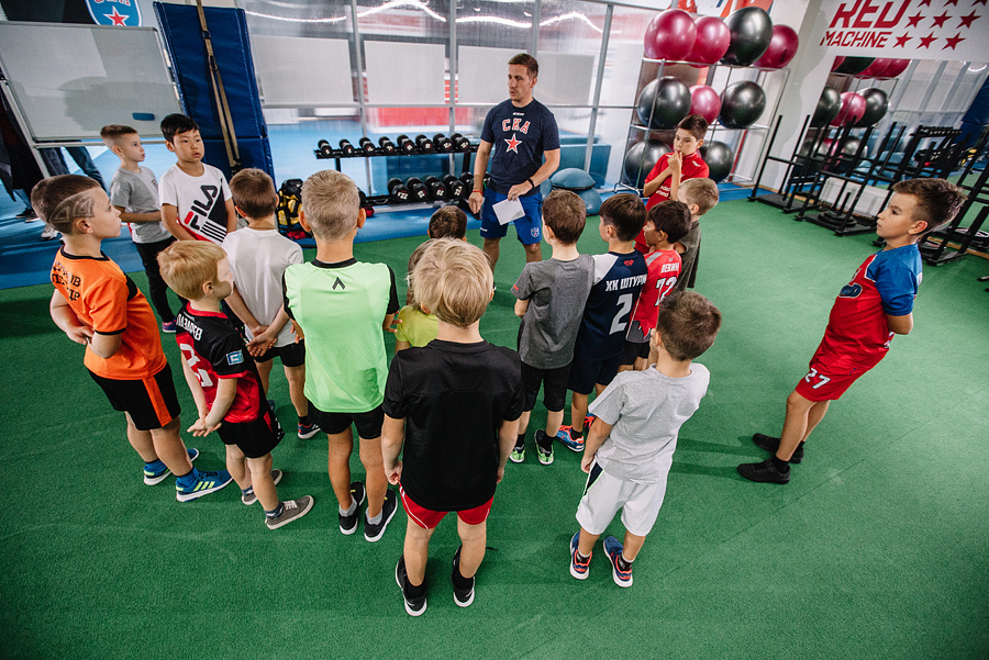 Хоккейный город СКА. Детский летний лагерь. Фотограф Михаил Ряховский