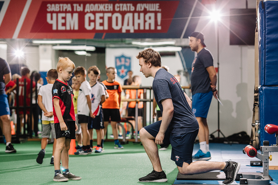 Хоккейный город СКА. Детский летний лагерь. Фотограф Михаил Ряховский
