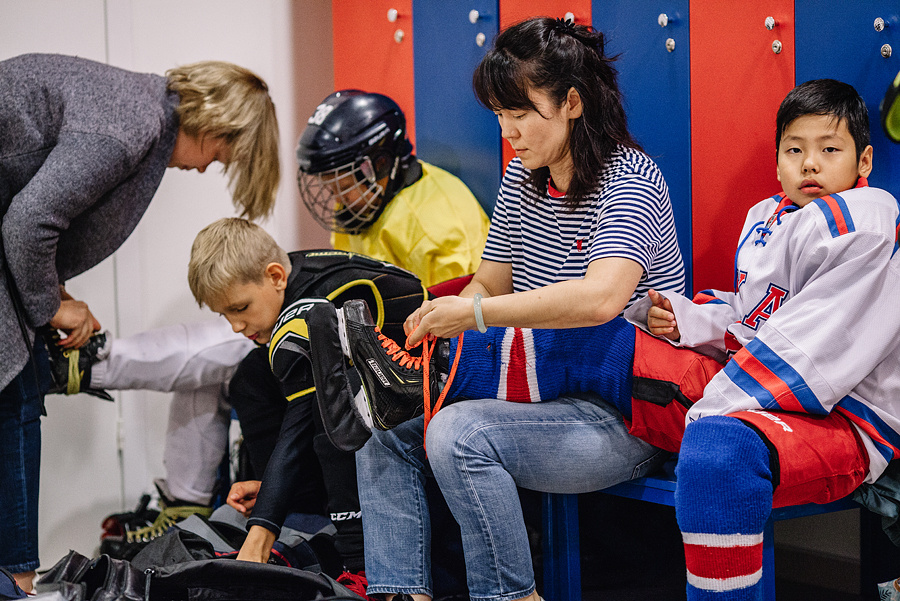 Хоккейный город СКА. Детский летний лагерь. Фотограф Михаил Ряховский