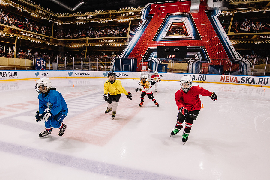Хоккейный город СКА. Детский летний лагерь. Фотограф Михаил Ряховский