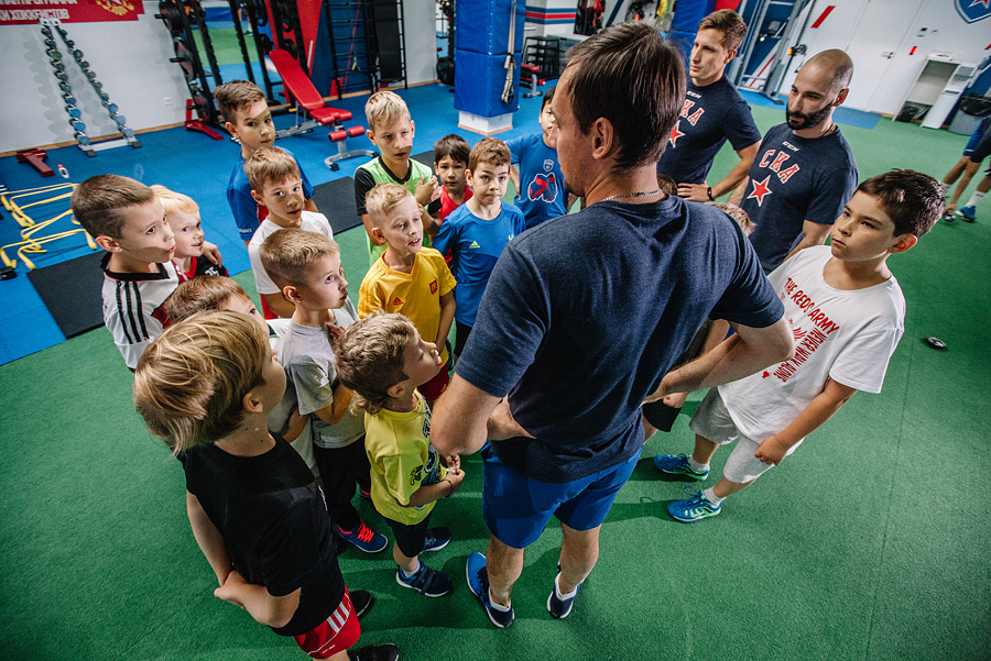 Хоккейный город СКА. Детский летний лагерь. Фотограф Михаил Ряховский