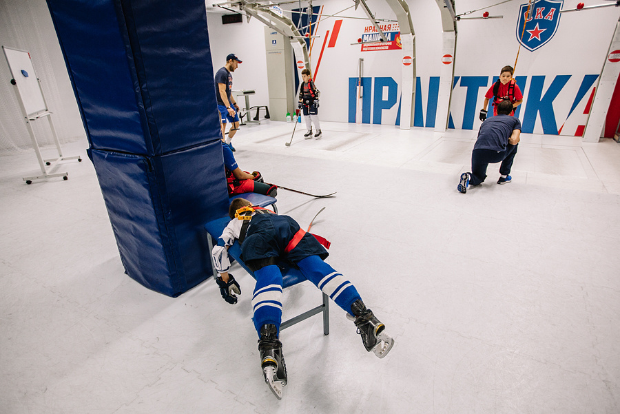 Хоккейный город СКА. Детский летний лагерь. Фотограф Михаил Ряховский