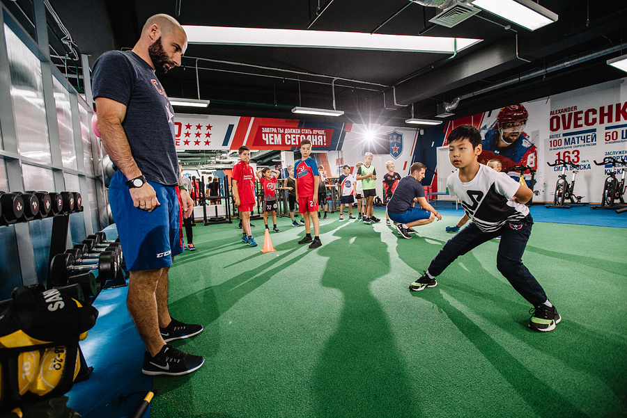 Хоккейный город СКА. Детский летний лагерь. Фотограф Михаил Ряховский
