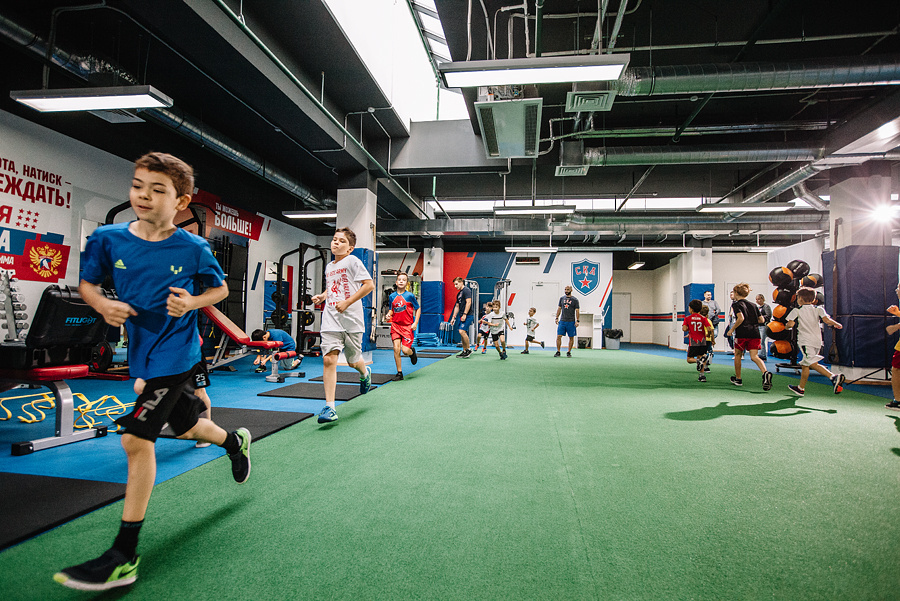 Хоккейный город СКА. Детский летний лагерь. Фотограф Михаил Ряховский