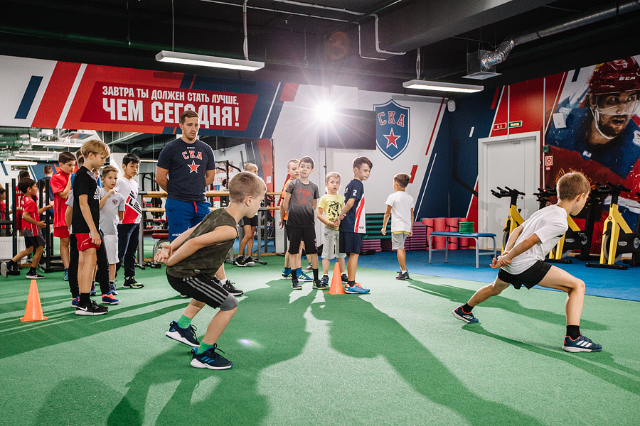 Хоккейный город СКА. Детский летний лагерь. Фотограф Михаил Ряховский