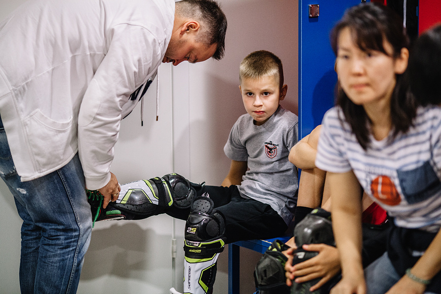Хоккейный город СКА. Детский летний лагерь. Фотограф Михаил Ряховский