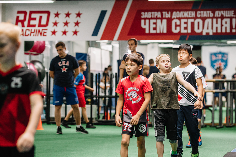 Хоккейный город СКА. Детский летний лагерь. Фотограф Михаил Ряховский
