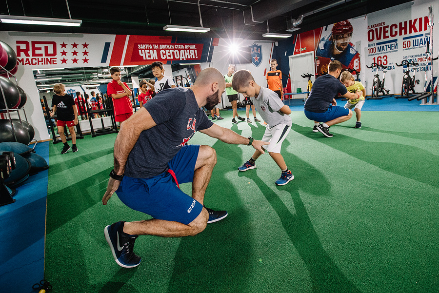 Хоккейный город СКА. Детский летний лагерь. Фотограф Михаил Ряховский