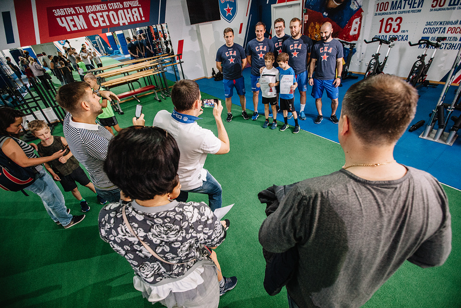 Хоккейный город СКА. Детский летний лагерь. Фотограф Михаил Ряховский