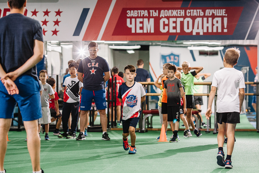Хоккейный город СКА. Детский летний лагерь. Фотограф Михаил Ряховский