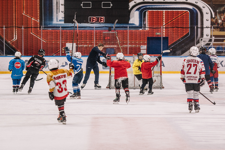 Хоккейный город СКА. Детский летний лагерь. Фотограф Михаил Ряховский